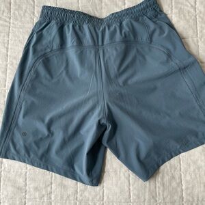 Men's Lululemon, Shorts, Petrol Blue, lined, Pace Breakers 7”